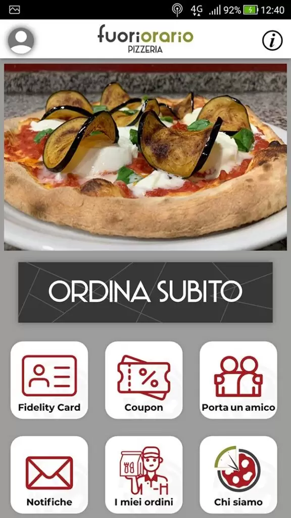 APP Fuori Orario Pizzeria